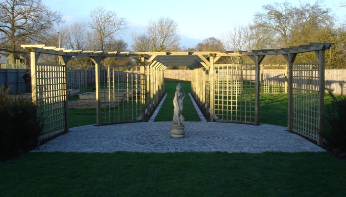 Patio side of conservatory